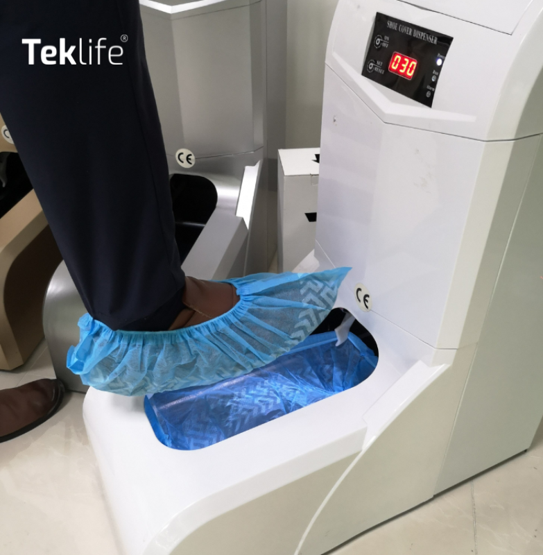 Hình ảnh máy bọc giày sử dụng điện