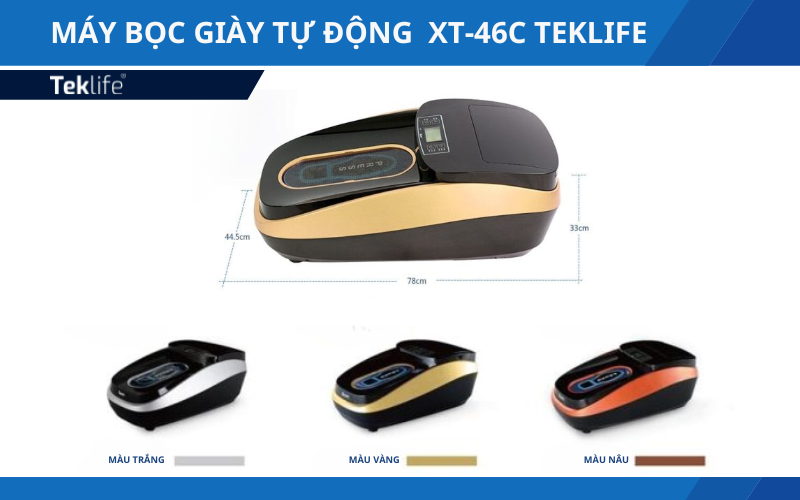 Hình ảnh máy bọc giày tự động XT-46C Teklife