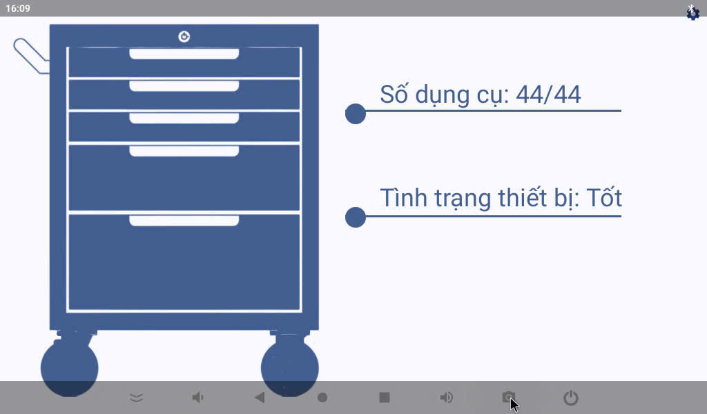tủ dụng cụ thông minh