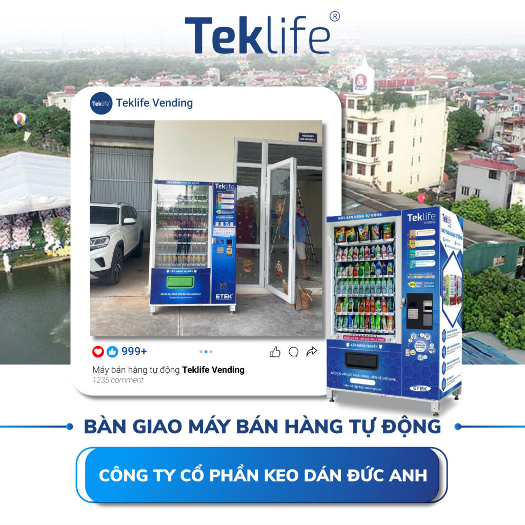 bàn giao máy bán hàng tự động