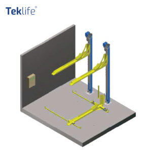 Cầu nâng xe máy trượt ngang