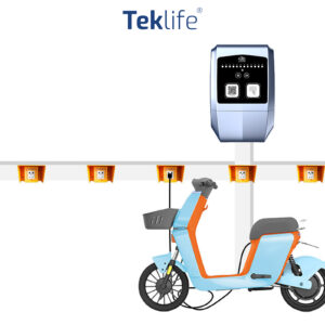 Sạc pin xe máy điện 12 cổng