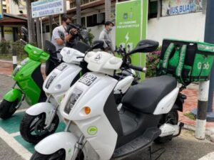 trạm sạc xe máy điện