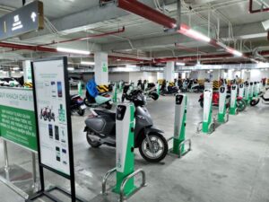 trạm sạc xe máy điện