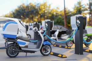 trạm sạc xe máy điện
